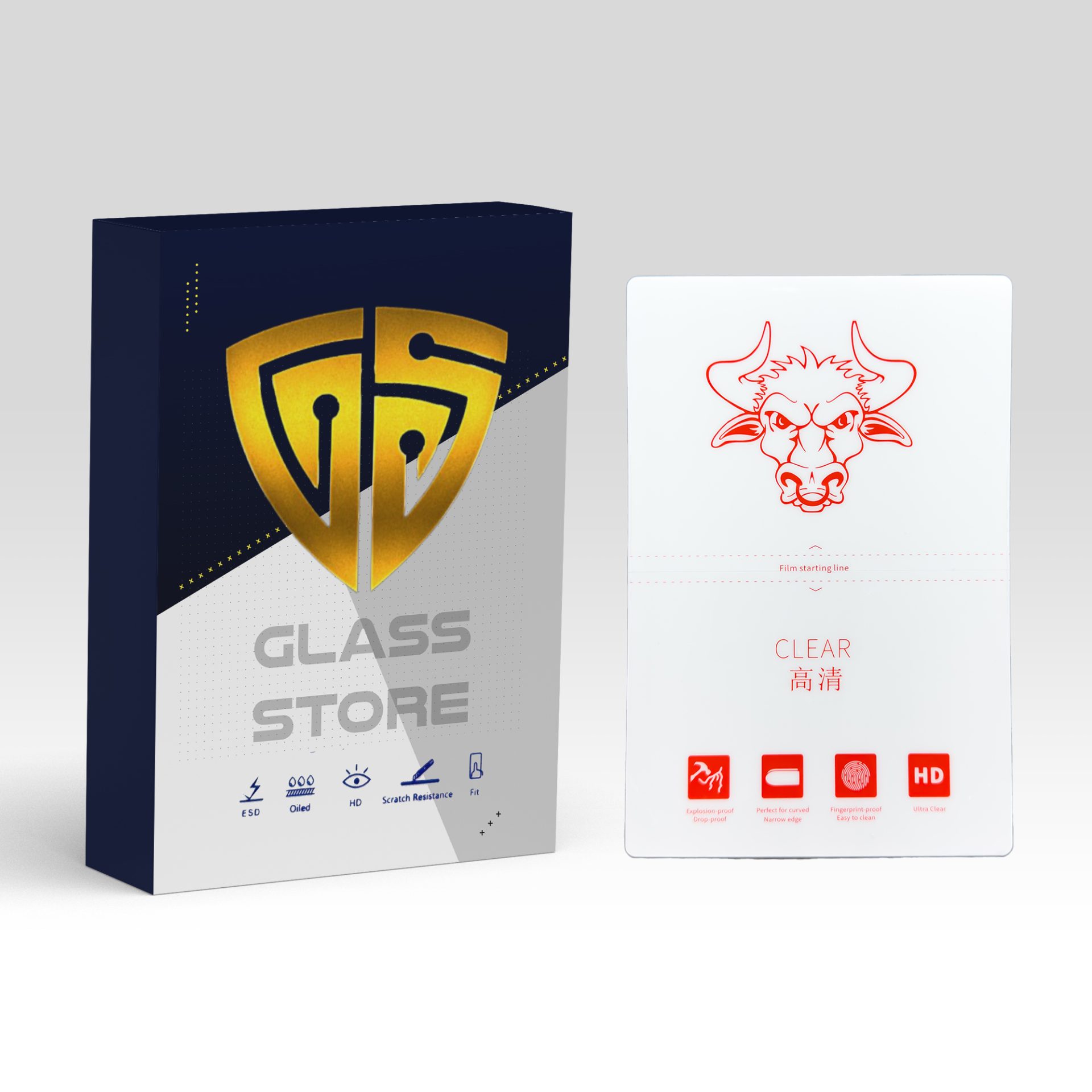 Xiaomi Redmi Note 12S Screen Protector Clear