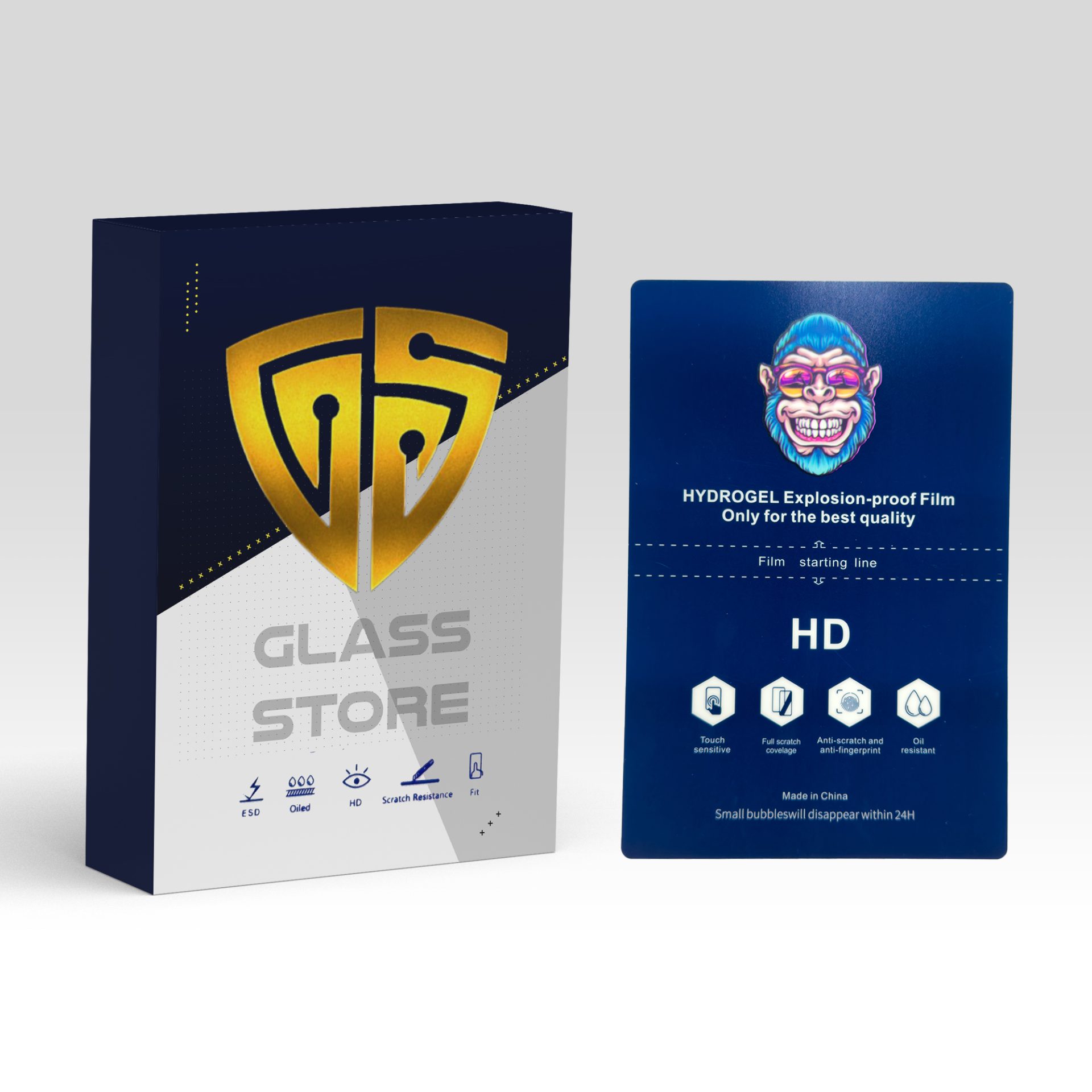 Xiaomi Redmi Note 13 Pro Screen Protector Monkey Clear